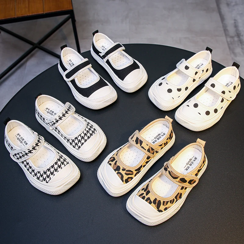 

Canvas Children Shoes Kids girls Sneakers Classical Lattice Board Shoes baby Kid Girls Brand Shoes tenis infantil comfortable