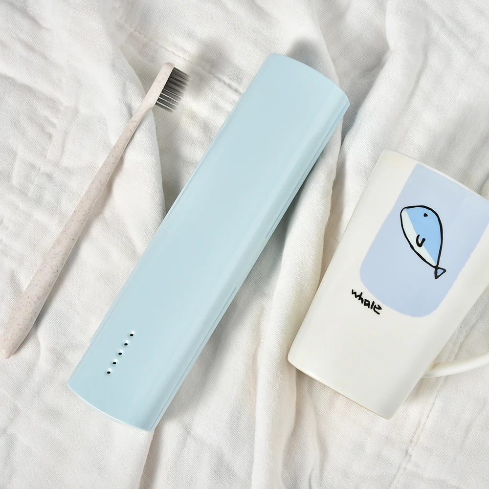 

Antibacteria UV Light Toothbrush Sterilizer Box Toothbrush Clean Disinfection Sanitizer Battery Powered Oral Hygiene