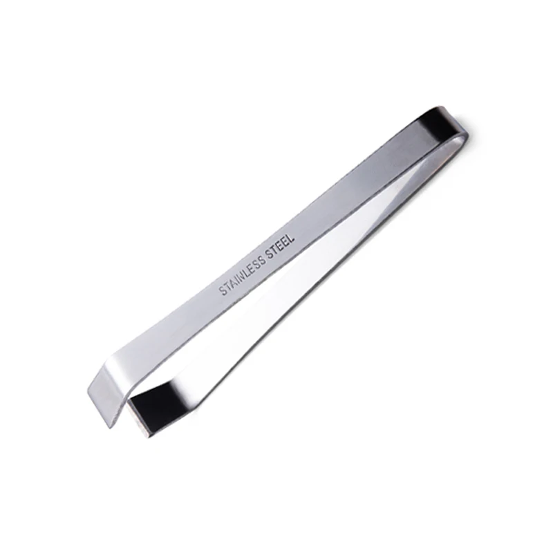 Omife Stainless Steel Fish Bone Tweezers Remover Salmon Fishing Bones Knife Pincer Puller Tongs Pick-Up Seafood Tool Crackers - Цвет: Flat