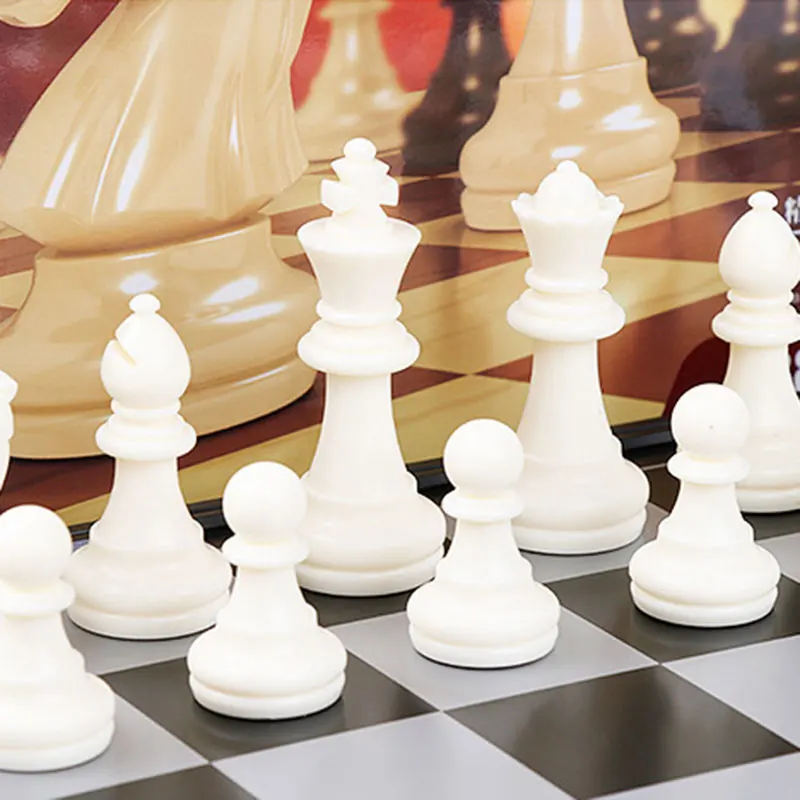 

Portable Magnetic Folding Chess Board Chessboard Box Set Travel Kids Family Game Gift BM88