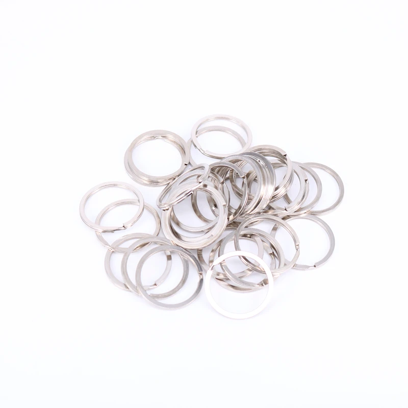 10Pcs Metal Key Holder Split Rings Keyring Keychain Keyfob Accessories 30mm | Украшения и аксессуары