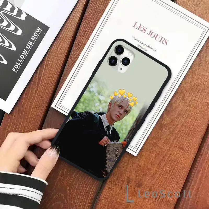 

Draco Malfoy snake potter funny art Phone Case for iPhone 11 12 pro XS MAX 8 7 6 6S Plus X 5S SE 2020 XR