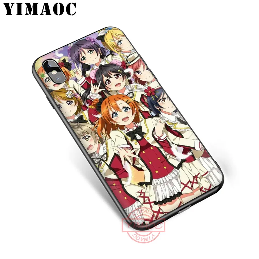YIMAOC Anime Beauty Love Live Soft Silicone Case Cover for Apple iPhone 5 5S SE 6 6S 7 8 Plus X XS XR 11 Pro Max Back Shell | Мобильные