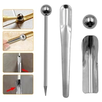 5pc hot beauty seam construction tool set floor tile grout repair steel pressed ball stick corner angle scraper wall gap cleaner