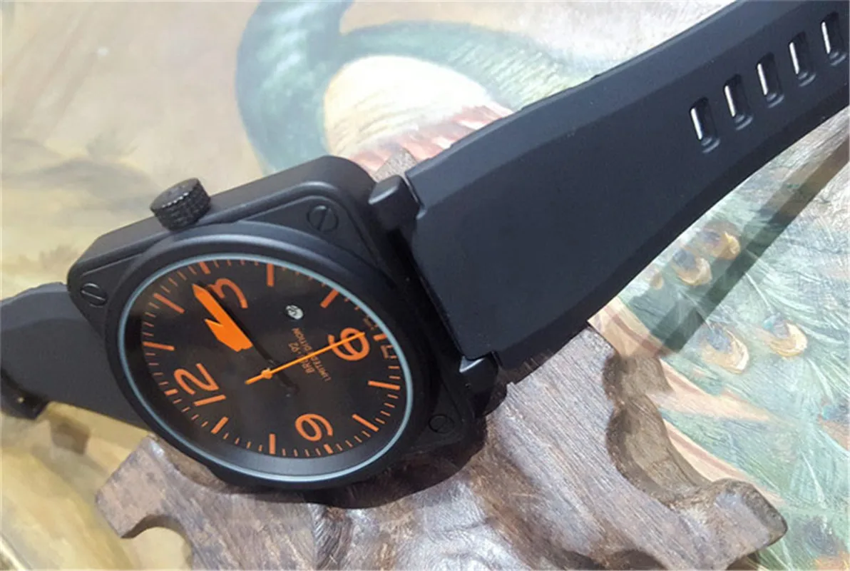 

2021 new Automatic Mechanical watch man watches bell watch stainless steel ross watches luxury