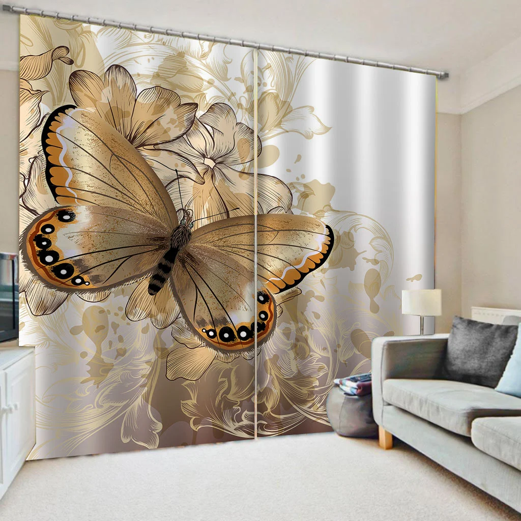 

Европейские Роскошные 3D занавески, фотопечать, светоотражающие фотообои, занавески для домашнего декора гостиной, спальни