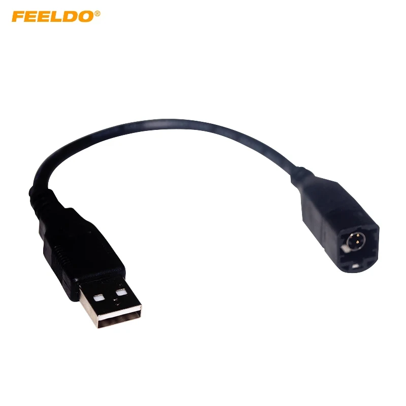 Автомагнитола FEELDO 4-контактный USB-адаптер для порта смены Volkswagen BORA Sagitar Magotan Touran