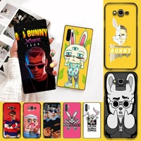 huagetop bad bunny artist painted phone case for samsung note 7 8 9 10 lite plus galaxy j7 j8 j6 plus 2018 prime