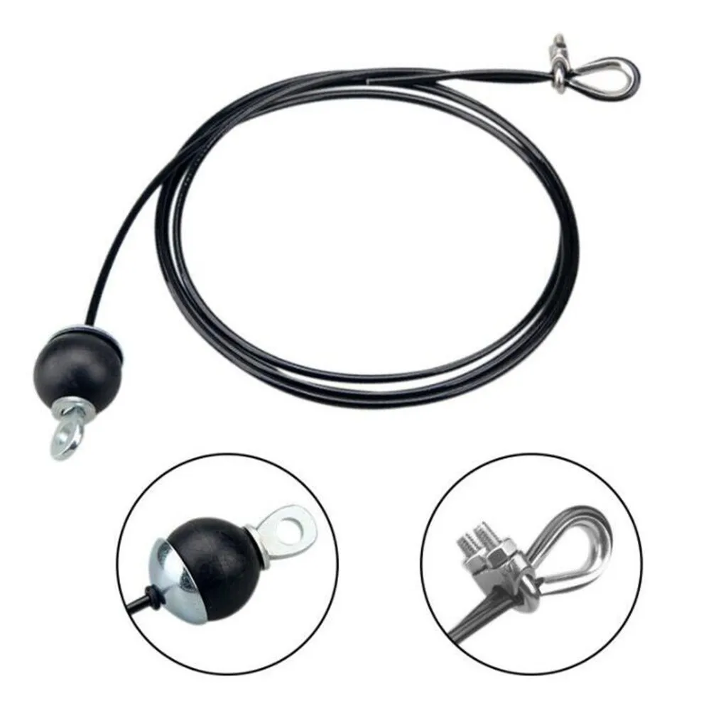 

98 Inch Gym Cable Accessory Steel Wire Rope Attachments DIY Fitness Training