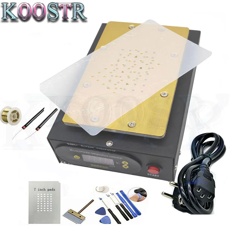 Последняя версия сепаратор экрана для IPhone и Samsung аппарат ремонта встроенный