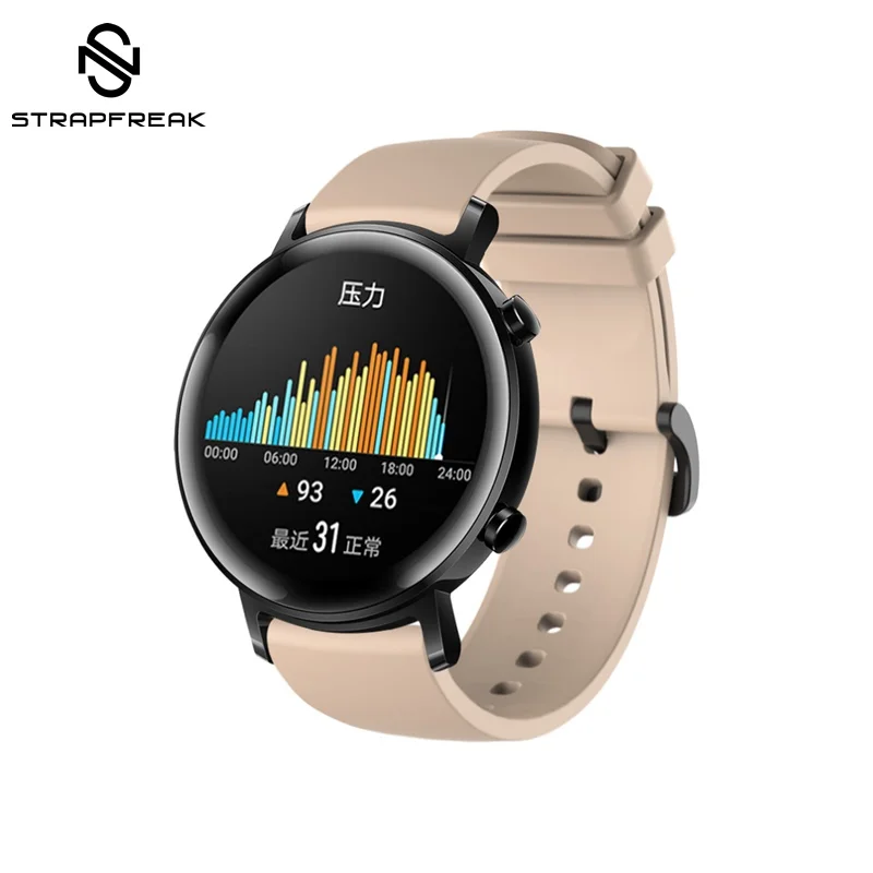 20 мм силиконовый ремешок для часов Samsung Galaxy 42 Active2 Gear S2 спортивный браслет Huawei Watch