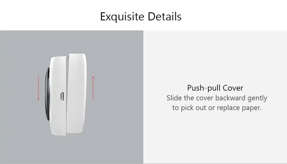 PAPERANG P2 карманный портативный мини-принтер с Bluetooth телефон фото 300id HD термопринтер этикеток для IOS Android Windows 1000 MAh