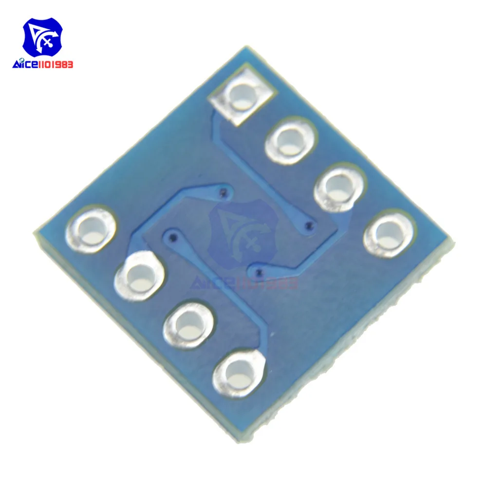 Плата модуля адаптера преобразователя diymore 50 шт./лот SOP8 в DIP8 IC|soic8 to dip8|soic8 sop8 dip8soic8