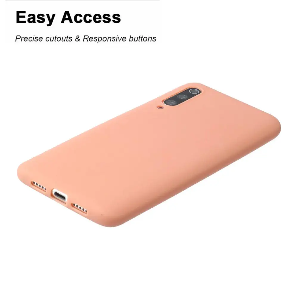 Xiaomi Mi 9 SE 8 Lite 9T Pro 6 мобильный телефон caseXiaomi A2 A1 Mix 2S Max 3 Redmi чехол матовый ТПУ