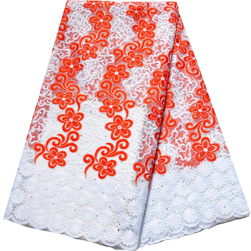 Африканская кружевная ткань заводского производства качественная французская