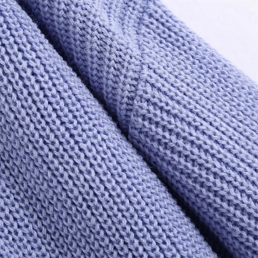 

2020 New Fashion Slim V-Neck Single-Breasted Knit Cardigan Long Sleeve Wild Jacket Sweater