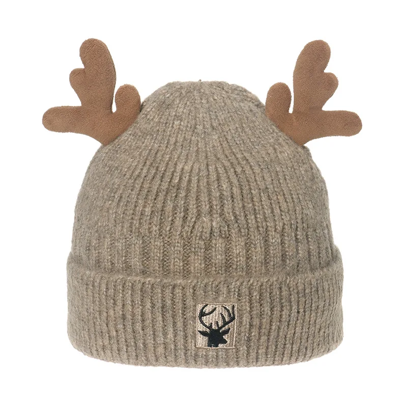 

Knitted warm Hats adult child Skullcap Beanie Hat Winter knitting wool color Melon Cap sombreno invierno chapeu inverno chapeau