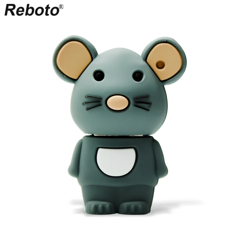 Retobo Pen Drive 4 ГБ 8 16 64 32 симпатичная мышь USB флэш накопитель карта памяти мини U диск 2