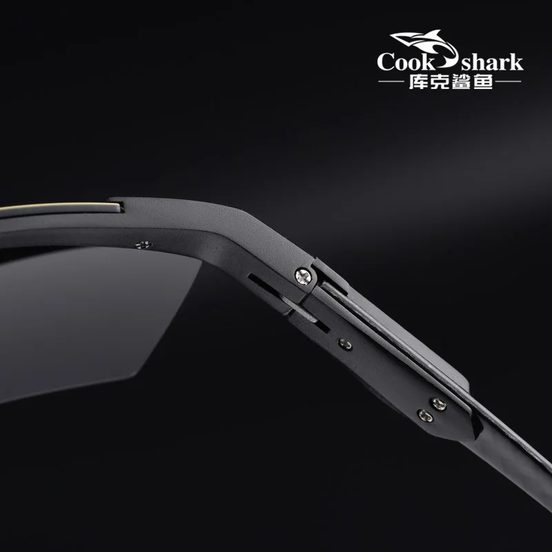 Мужские солнцезащитные очки для вождения Cook Shark поляризационные с изменением