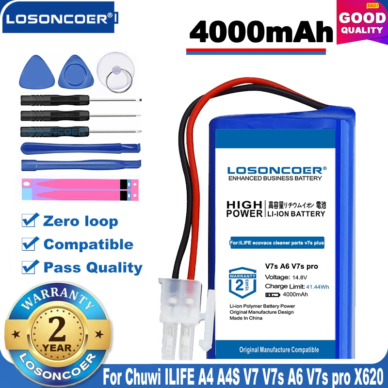 Аккумулятор для Chuwi ILIFE A4 A4S V7 V7s A6 pro X620 литиевая батарея 18650 CR130 V780 cen550 cen640 646 cen553