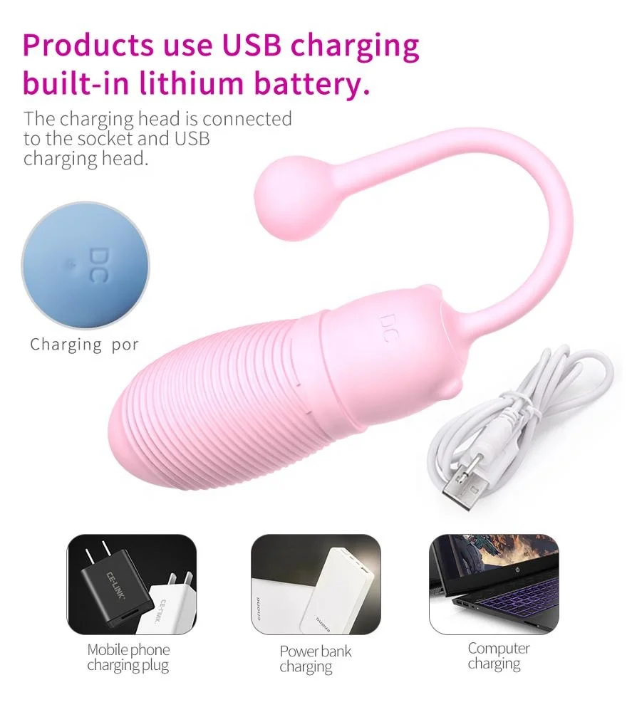 USB Перезаряжаемый 10-дневный маленький медведь беспроводной Яйцо вибратор