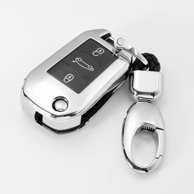 Мягкий ТПУ чехол для автомобильного ключа Citroen C4L CACTUS C5 C3 C6 C8 Picasso Xsara Peugeot 3008 308 RCZ 508 3