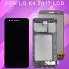 Catteny AAA качественный 5,0 дюймовый дисплей X230 для LG K4 2017 ЖК-сенсорная панель дигитайзер в сборе X230DS M160 экран с рамкой