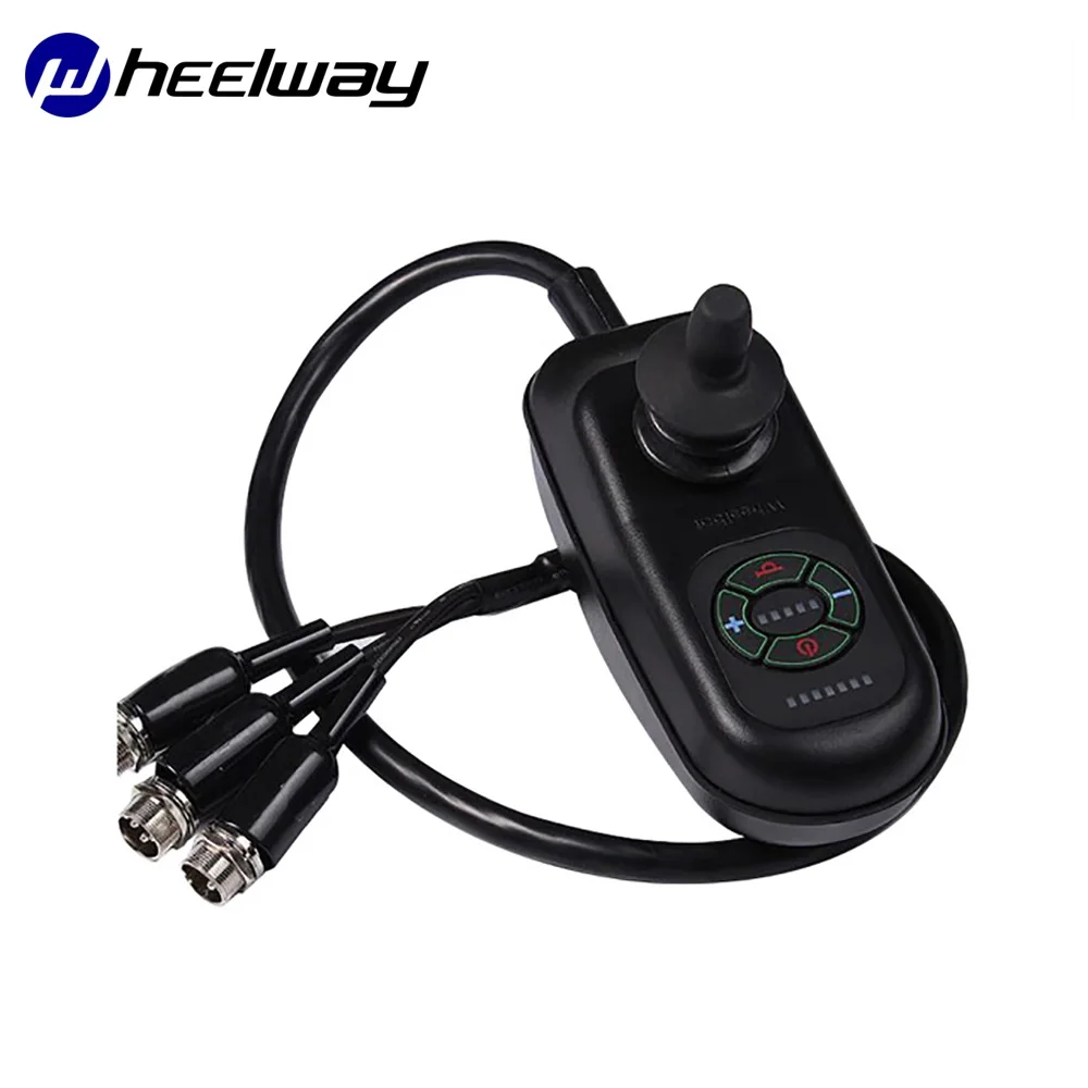 24 В инвалидная коляска с щеточным мотором джойстик контроллер безопасности