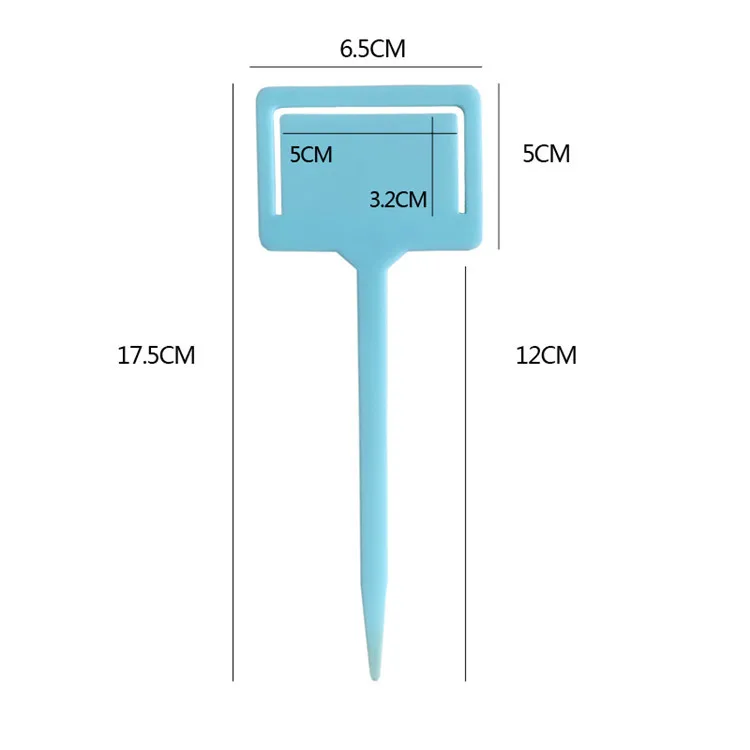 Водонепроницаемый Пластиковый Цветочный знак ярлык для растений ценник садовых