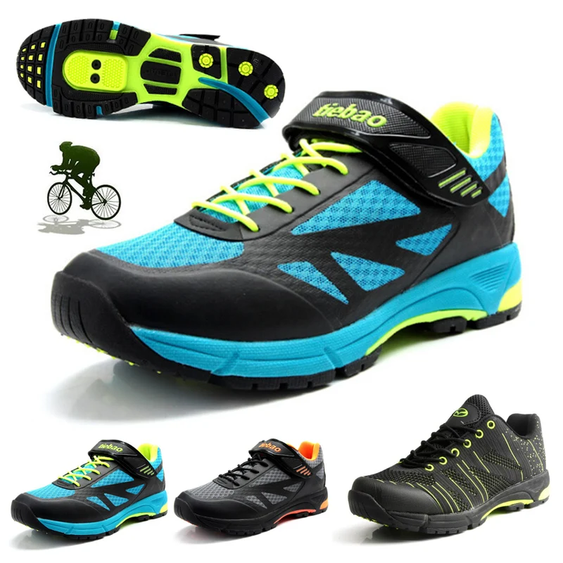 

Новинка, мужская обувь Tiebao для горного велоспорта, дышащие спортивные велосипедные кроссовки, профессиональная спортивная обувь для велос...