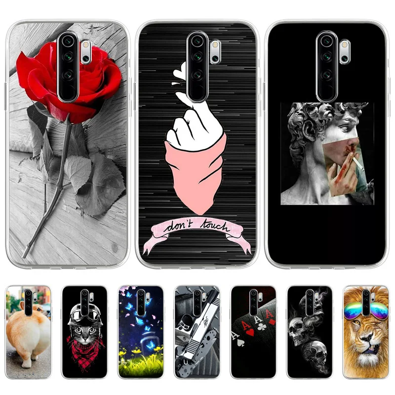 

Soft Phone Case For Xiaomi Redmi Note 8 Pro Case Cover TPU Silicone Fundas For Xiaomi Redmi Note 8 Pro Shell Note8 Pro 8Pro Etui