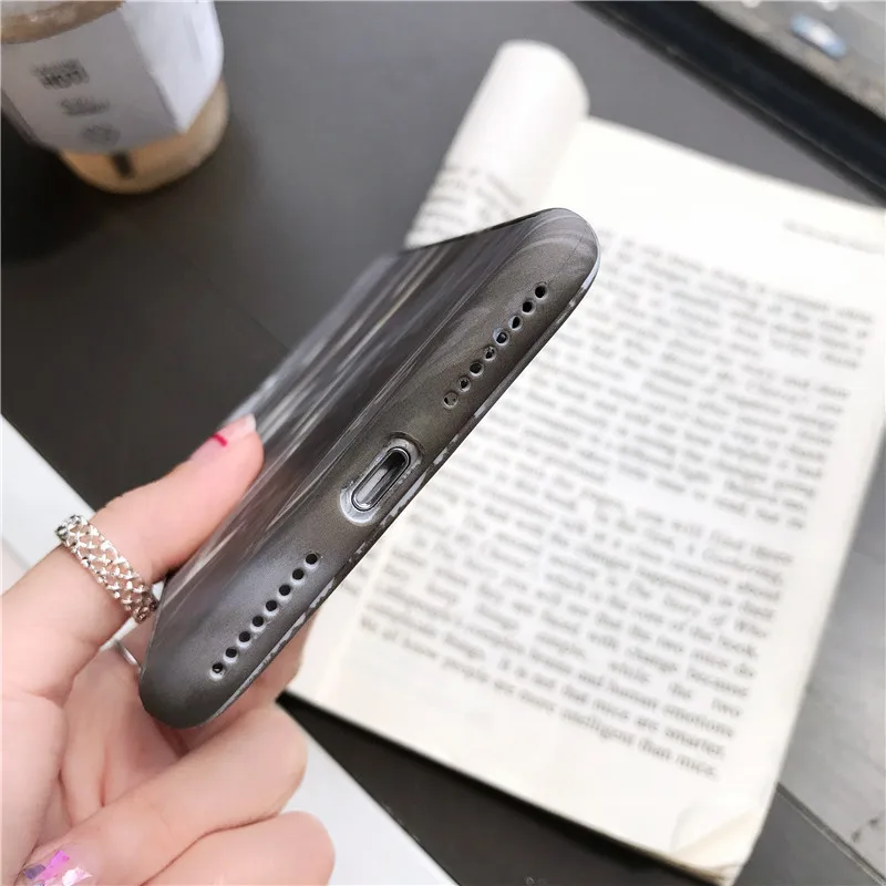 Модный чехол для телефона Sunshine Wave с полным покрытием на 360 градусов iPhone 11 Pro Max 6 6S 7 8