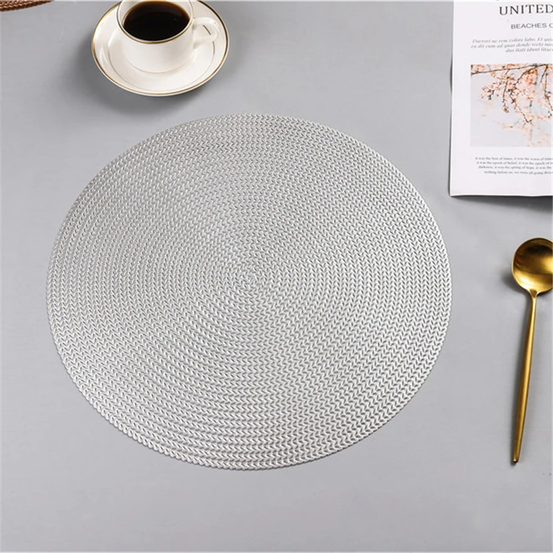 

Placemat Table Non-Slip Hot Pad Heat Insulation Drink Cup Coasters For Glasses Table Placemats For Dining Table Mat Kitchen Mat