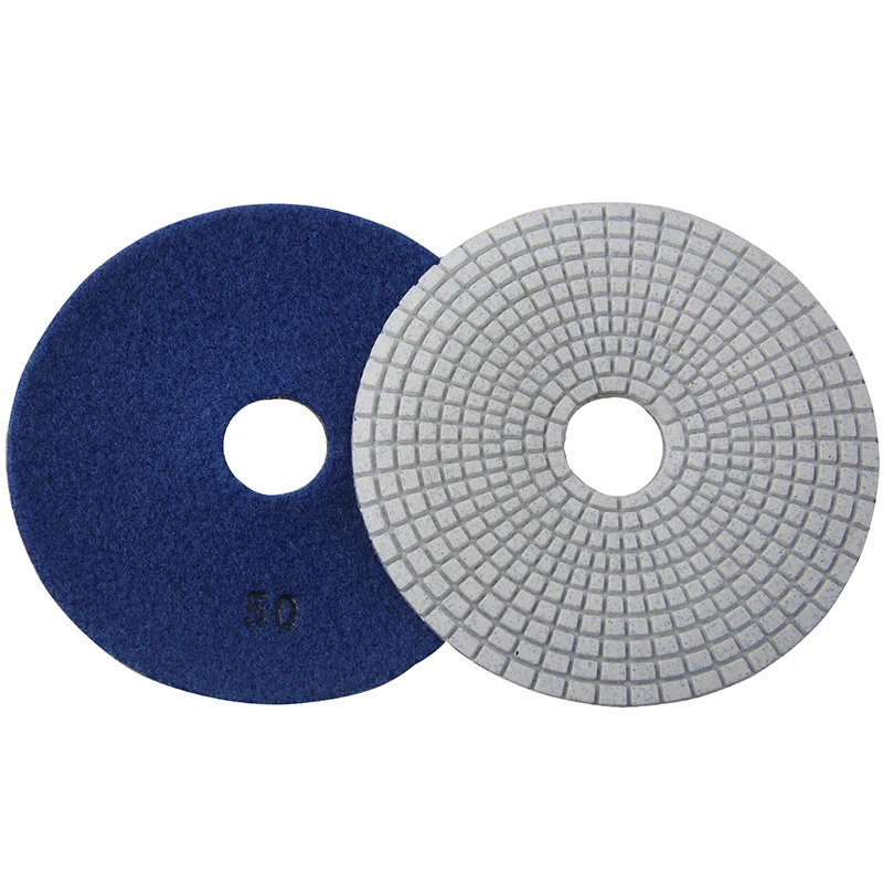 Алмазные полировальные колодки 150 мм 6 дюймов зернистость 50 3000 влажная