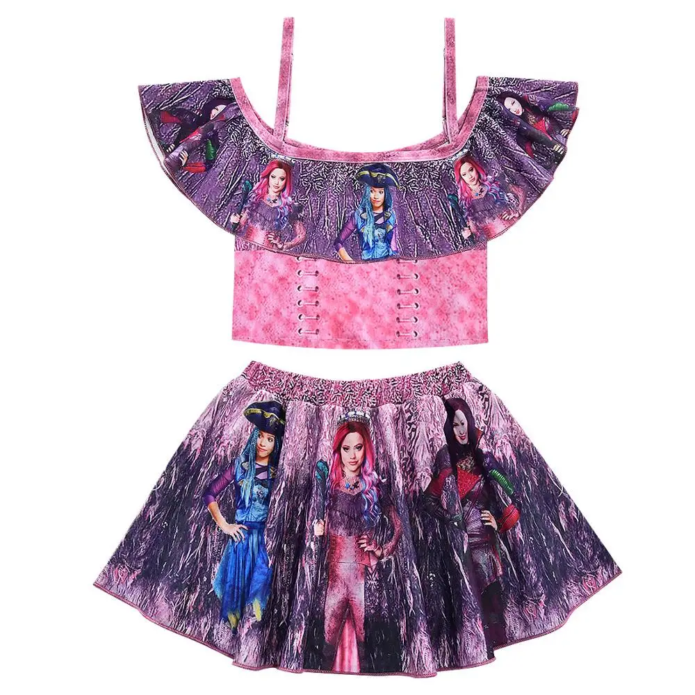 Новый сексуальный купальник бикини Yong Girl Descendants Одри злой эвиль МАЛЬ косплей