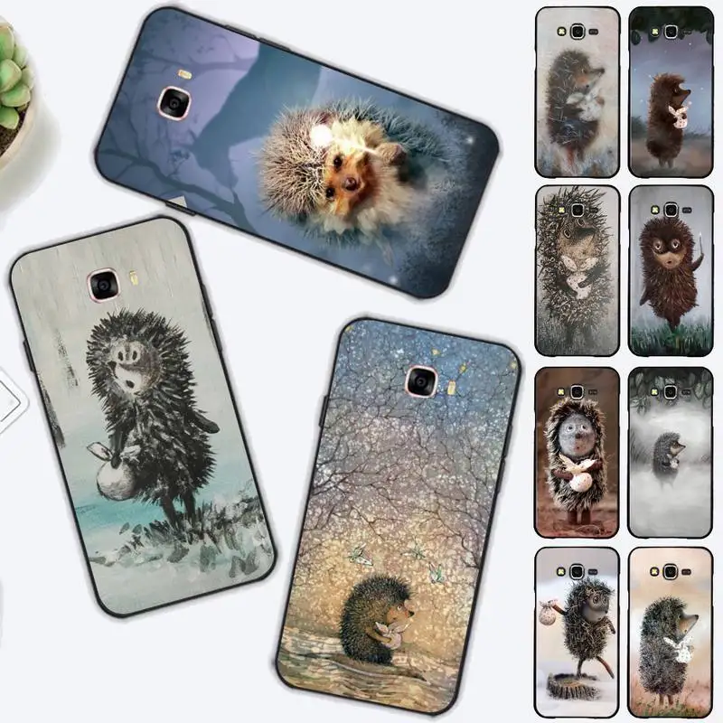 

Yinuoda bright Hedgehog in the Fog Phone Case for Samsung J 2 3 4 5 6 7 8 prime plus 2018 2017 2016 core