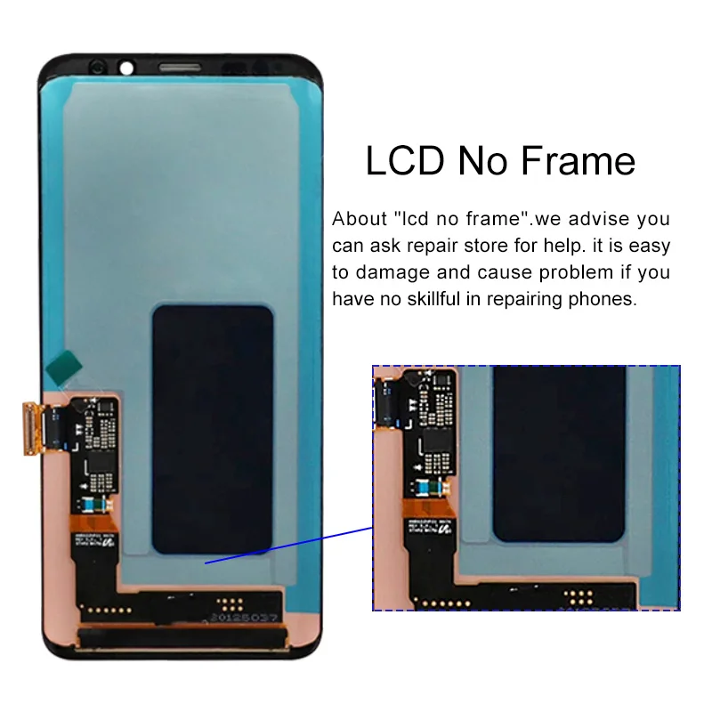 Pantalla LCD Super Amoled para Samsung Galaxy S9, digitalizador t&aacute;ctil G960F, piezas de repuesto-4