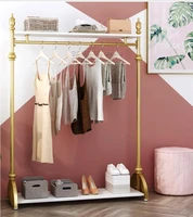 Clothes store net red clothes rack landing bedroom creative clothes rack ins North European light luxury household clothes hange
