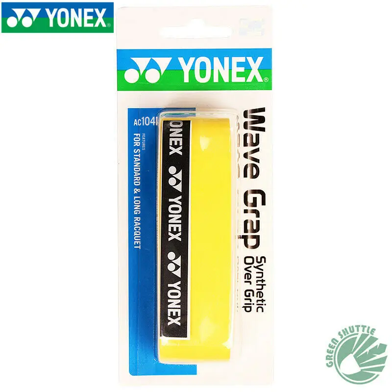 Новинка 2020 оригинальные спортивные аксессуары для бадминтона Yonex ручки AC104EX 3