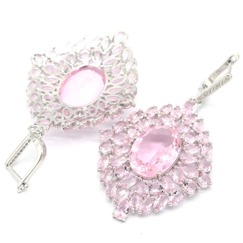 62x36 мм супер большой европейский дизайн 16g создана кунцит фиолетовый танзанит