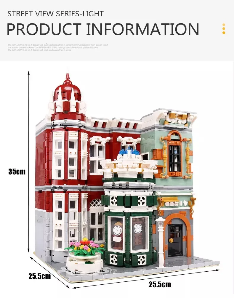 

3050PCS City Architecture Street View Moc Antique Collection Shop Building Blocks Creator Friends DIY house Bricks Toys For Kids