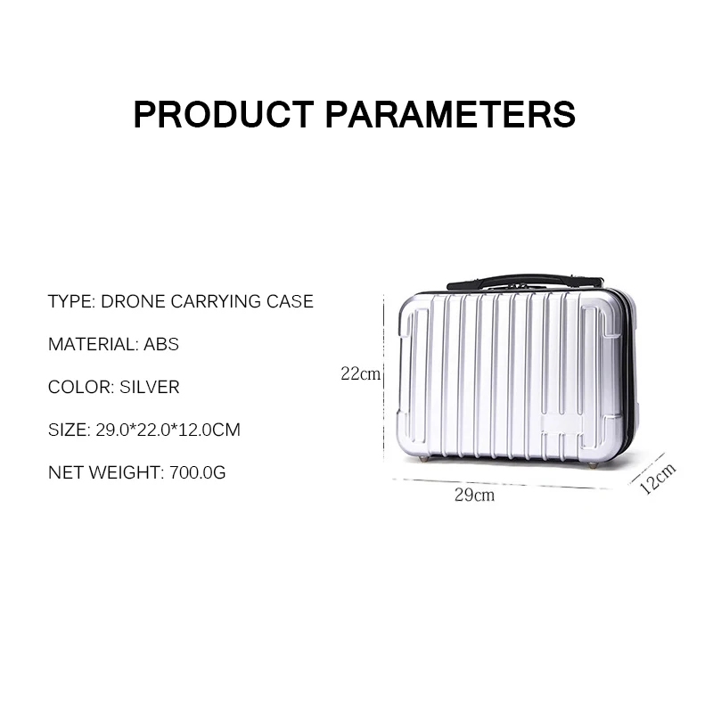 Портативный жесткий чехол для путешествий водонепроницаемый хранения FIMI X8 SE