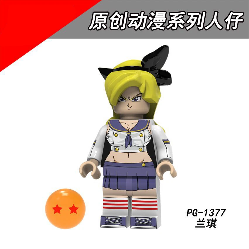 PG8167 Matched Legoing блоки оригинальный Аниме Дракон бэллинг собранные люди Sun Wukong Wu Taidou