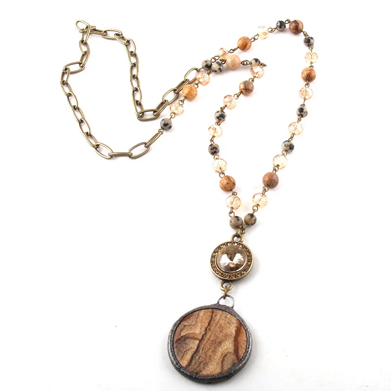 MOODPC модные богемные ювелирные украшения в этническом стиле античный камень