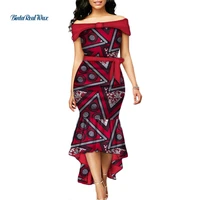 high quality vestidos party african print dresses for women bazin riche long mermaid dress traditional african clothing wy3227