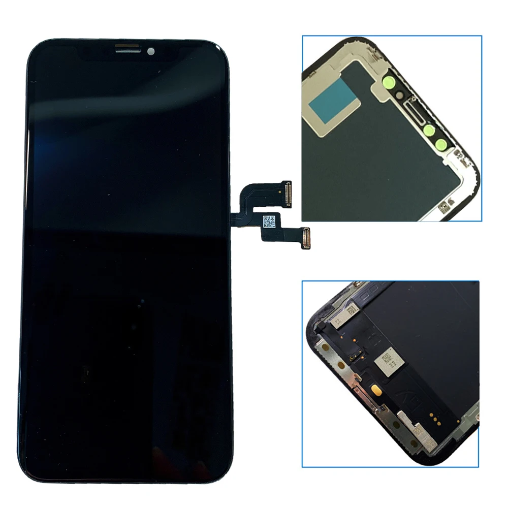 Pantalla LCD RJ para iPhone X, XS, XR, XSMax, 11, 11Pro, 11, ProMax, 12, 12Mini, 12pro Max, pantalla t&aacute;ctil 3D, sin p&iacute;xeles muertos-1