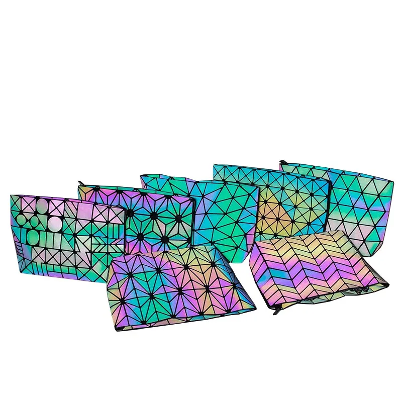 

Messenger Bag Women's Chain Bag 2020 Fashion Luminous Geometric Sling Bag Sac Femme Shoulder Strap Female Bolsas Feminina