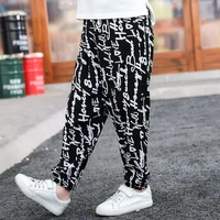 kids boys girls summer haren pants children in summer thin casual pants baby cool clothes 1 16 yrs boys no mosquito pants