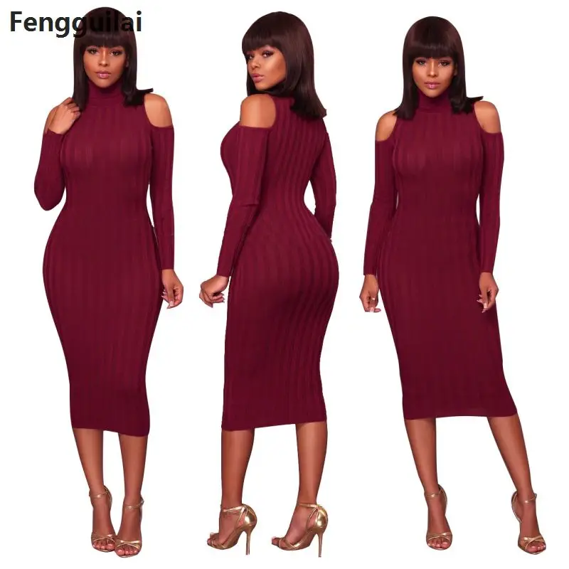 Летнее женское платье с разрезом по бокам Черное Трикотажное сексуальное