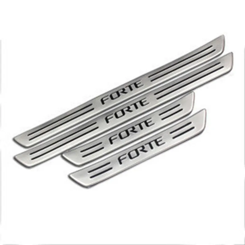 Высококачественная накладка из нержавеющей стали/порог для KIA Cerato/Forte 2009 2010 2011 2012